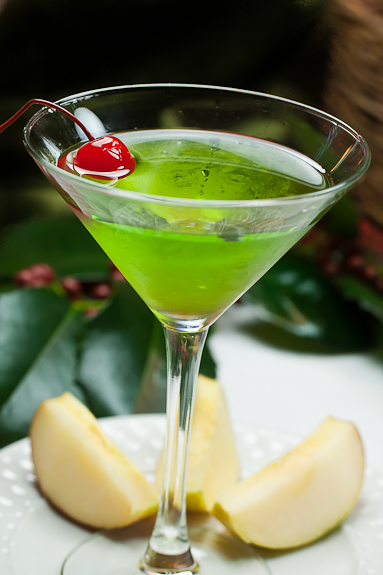 cocktail tè verde e succo di mela 2