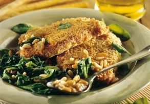 Cotolette di cannellini e spinaci