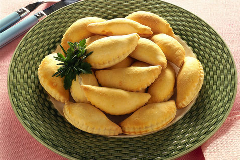 Panzerotti di tofu e bietole