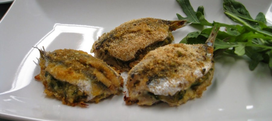 ALICI AL FORNO CON RIPIENO DI VERDURE