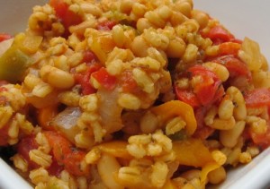 cannellini e orzo
