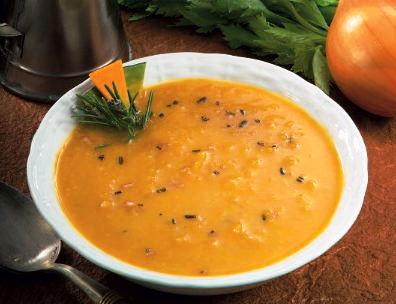 CREMA DI CECI CON ZUCCA E SEMI